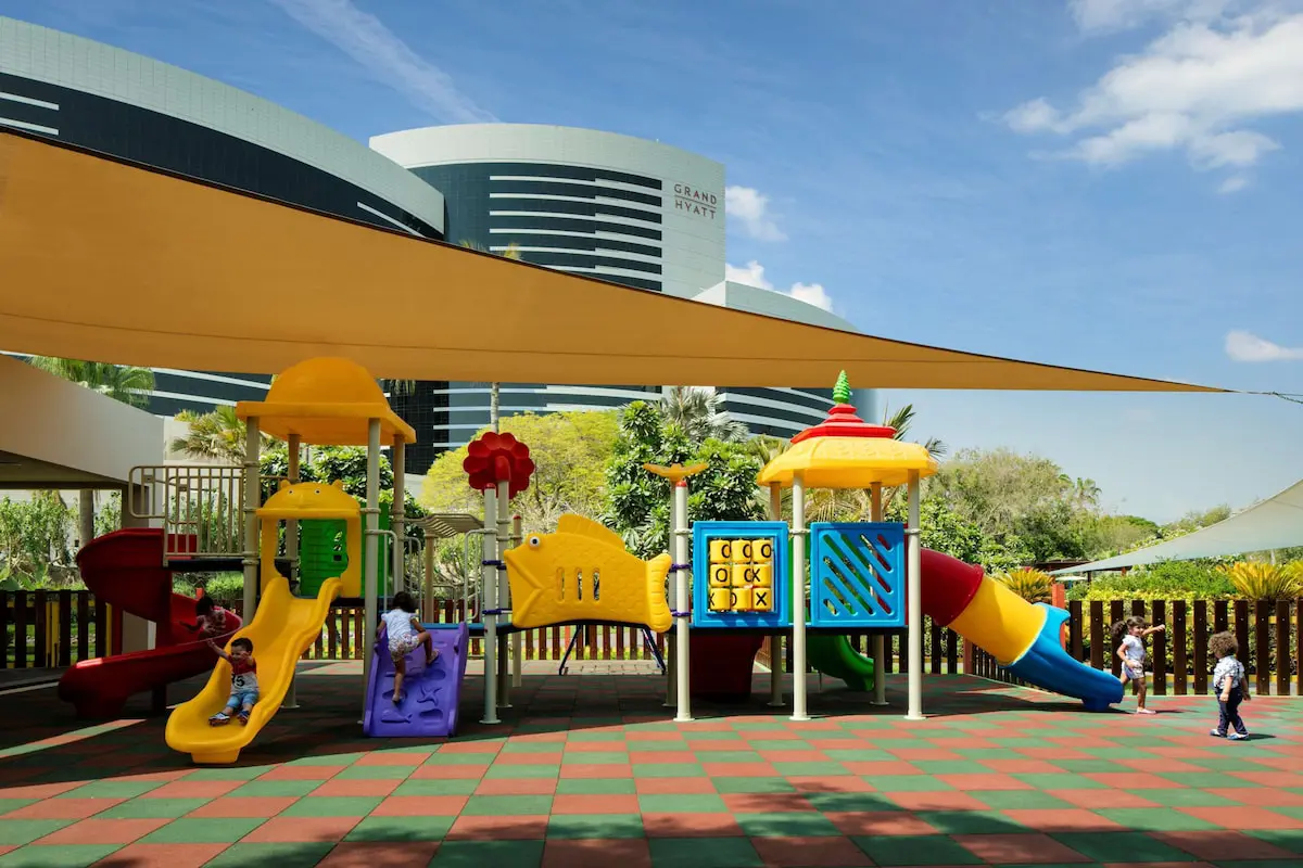 محل بازی کودکان هتل گرند هایت دبی